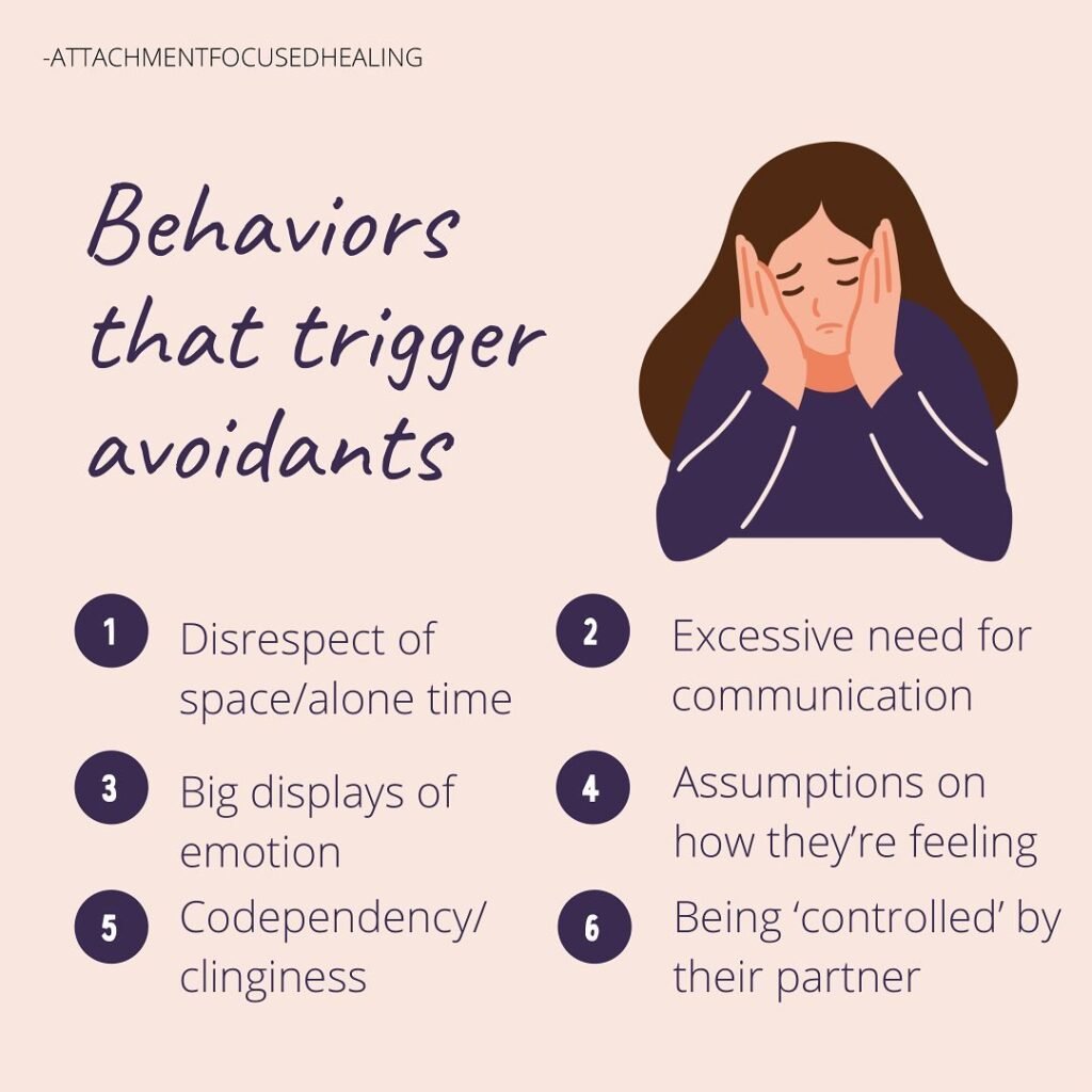 avoidant attachment triggers