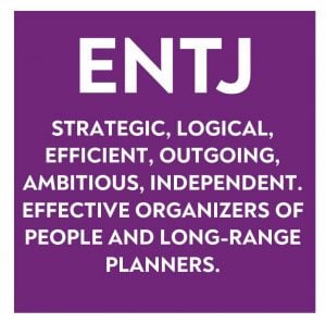 ENTJ personality