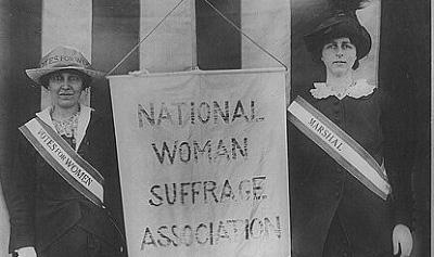 May 1869: National Woman Suffrage Association formed by Susan B. Anthony and Elizabeth Cady Stanton